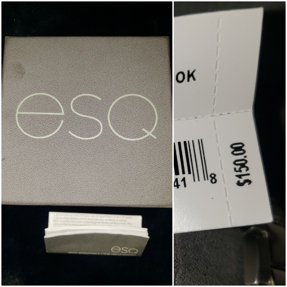 ESQ by Movado Mens Watch FE-0154 BOX TAGS $150 - Picture 7 of 8